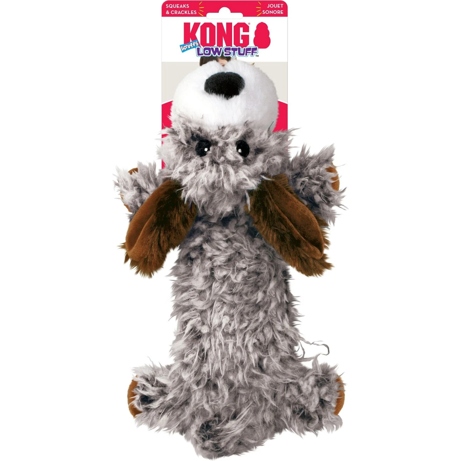 KONG Low Stuff Scruffs Dog Toy, Large 6 KONG Low Stuff Scruffs Dog Toy, Large - Image 4