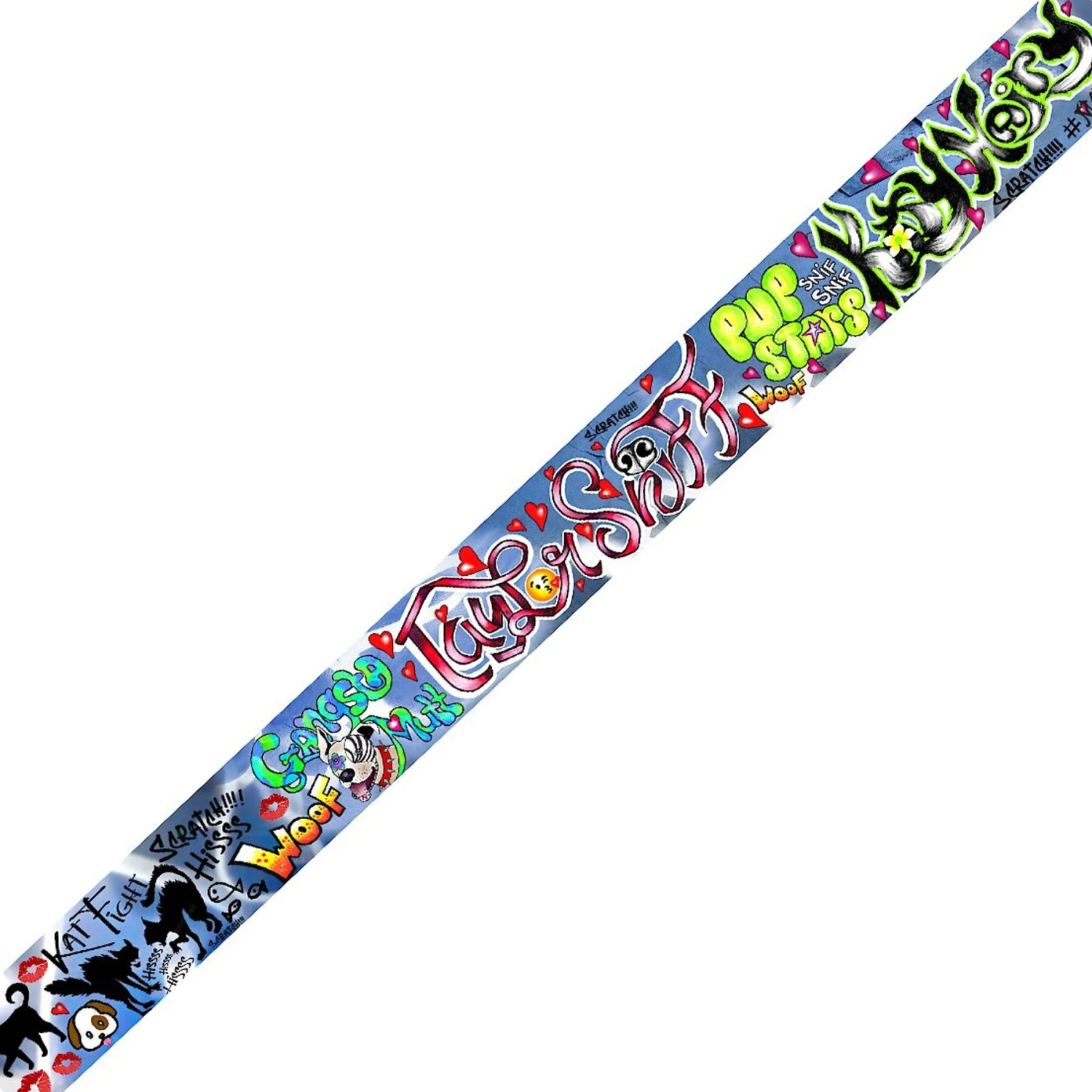 Merry Jane & Thor GangstaMutt Kat Fight Polyester Dog Leash 4 Merry Jane & Thor GangstaMutt Kat Fight Polyester Dog Leash - Image 2