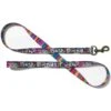 Merry Jane & Thor GangstaMutt Best Friends Forever Polyester Dog Leash -Blue Buffalo Shop 211551 MAIN. AC SS1800 V1628222207