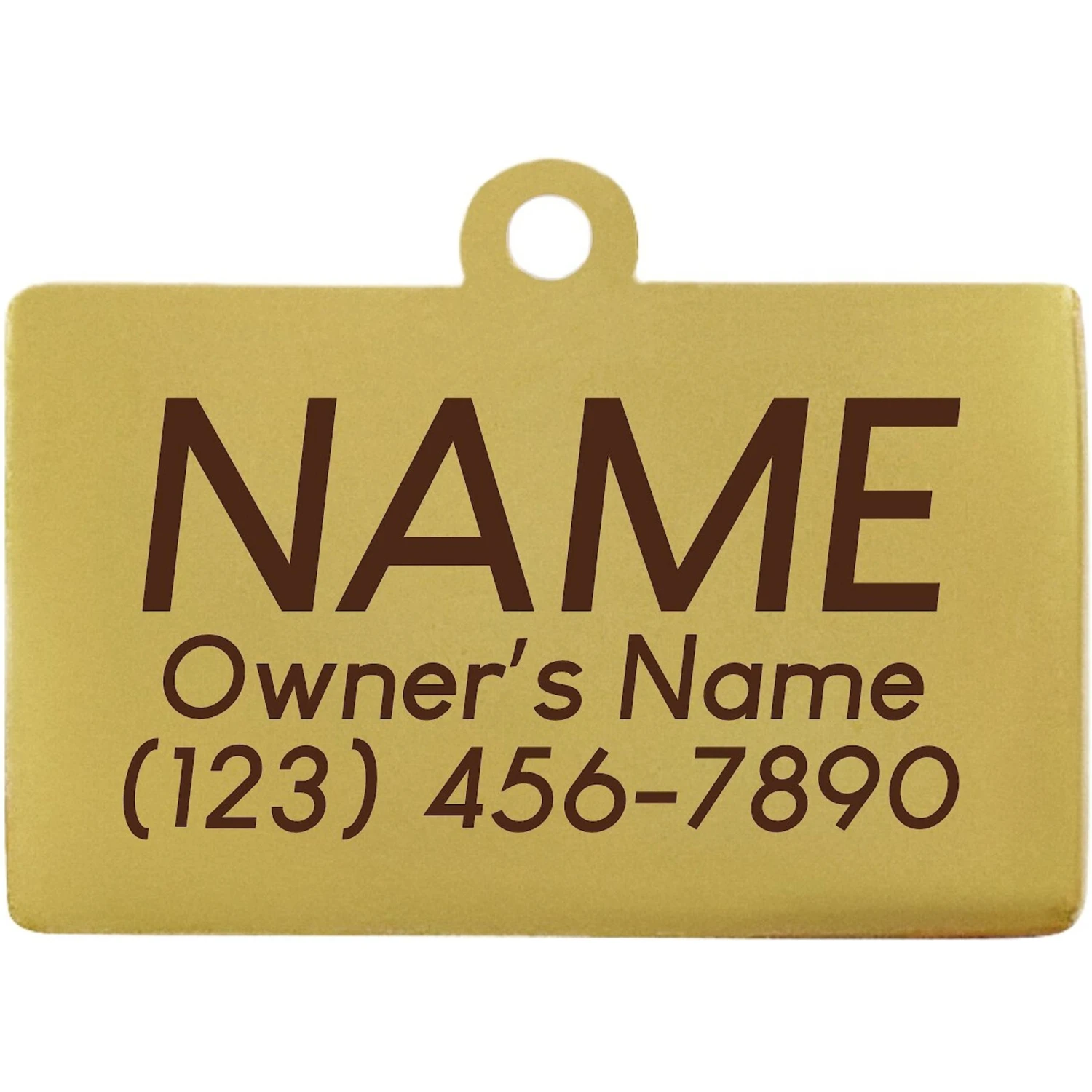 Two Tails Pet Company Hello My Name Is Good Boy Personalized Dog & Cat ID Tag 4 Two Tails Pet Company Hello My Name Is Good Boy Personalized Dog & Cat ID Tag - Image 2