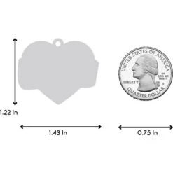 Two Tails Pet Company Daddy's Girl Personalized Dog & Cat ID Tag -Blue Buffalo Shop 211609 PT2. AC SS1800 V1617701206