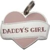 Two Tails Pet Company Daddy's Girl Personalized Dog & Cat ID Tag -Blue Buffalo Shop 211609 main. AC SS1800 V1577801284