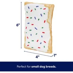 Frisco Frosted Pastry Stuffing-Free Flat Plush Squeaky Dog Toy 9 Frisco Frosted Pastry Stuffing-Free Flat Plush Squeaky Dog Toy -Blue Buffalo Shop 213812 PT1. AC SS1800 V1686579138