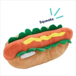 Frisco Hotdog Plush Squeaky Dog Toy 10 Frisco Hotdog Plush Squeaky Dog Toy -Blue Buffalo Shop 213820 PT2. AC SS1800 V1695748894
