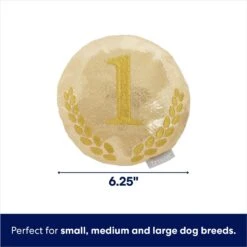 Frisco Gold Medal Round Plush Squeaky Dog Toy 7 Frisco Gold Medal Round Plush Squeaky Dog Toy -Blue Buffalo Shop 214082 PT1. AC SS1800 V1677856101