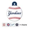 Quick-Tag MLB Circle Personalized Dog & Cat ID Tag, Large -Blue Buffalo Shop 216356 MAIN. AC SS1800 V1582669741
