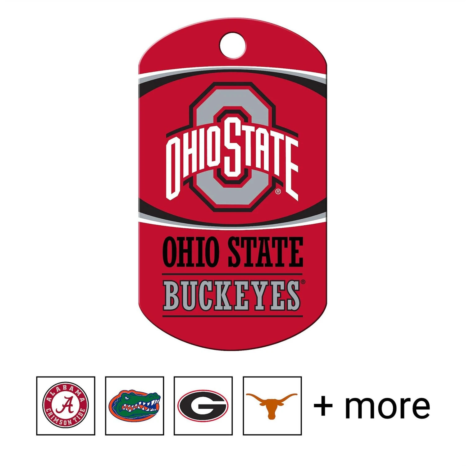 Quick-Tag NCAA Military Personalized Dog ID Tag, Large 3 Quick-Tag NCAA Military Personalized Dog ID Tag, Large