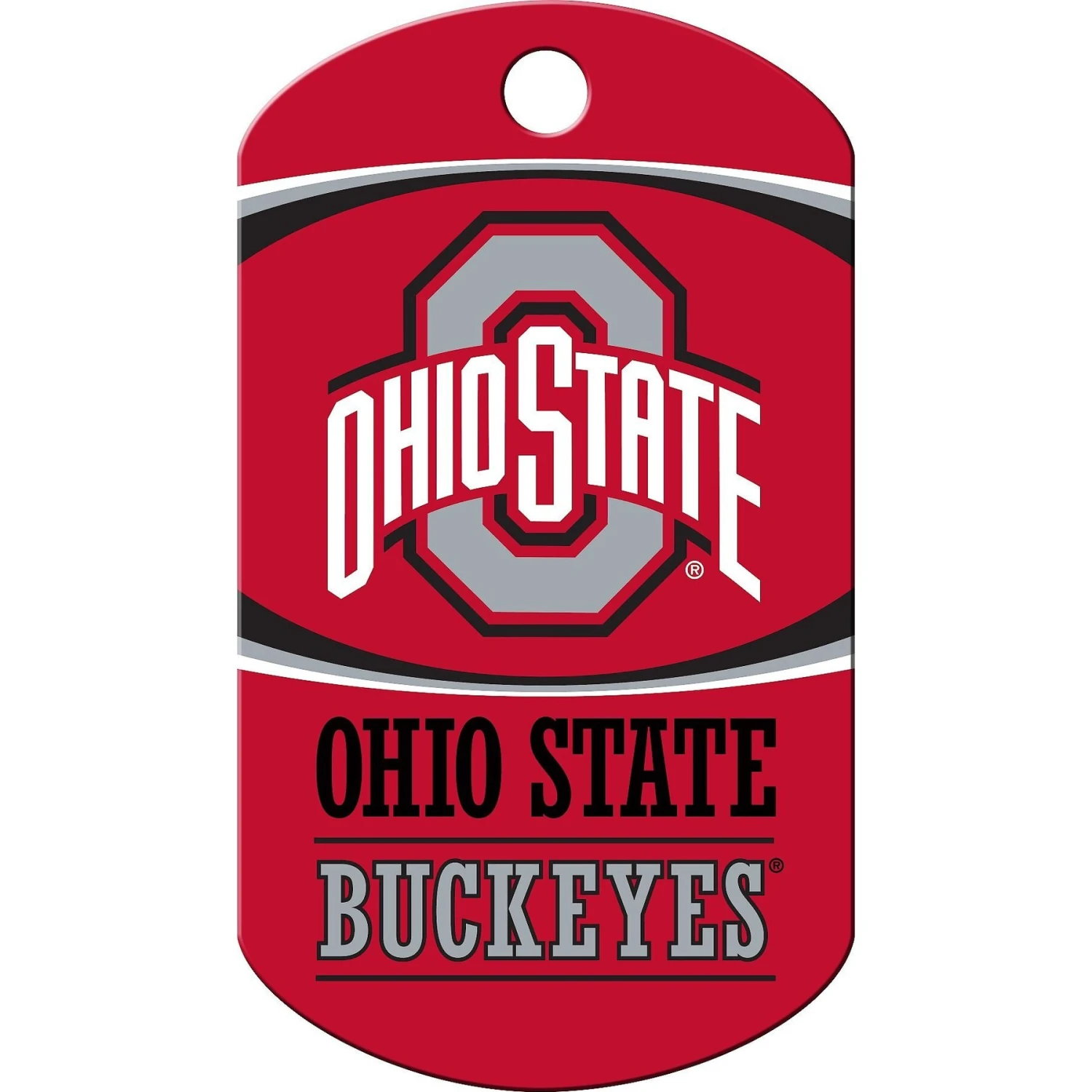 Quick-Tag NCAA Military Personalized Dog ID Tag, Large 5 Quick-Tag NCAA Military Personalized Dog ID Tag, Large - Image 3