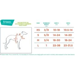 Frisco Nylon Step In Back Clip Dog Harness -Blue Buffalo Shop 220519 PT1. AC SS1800 V1612912876