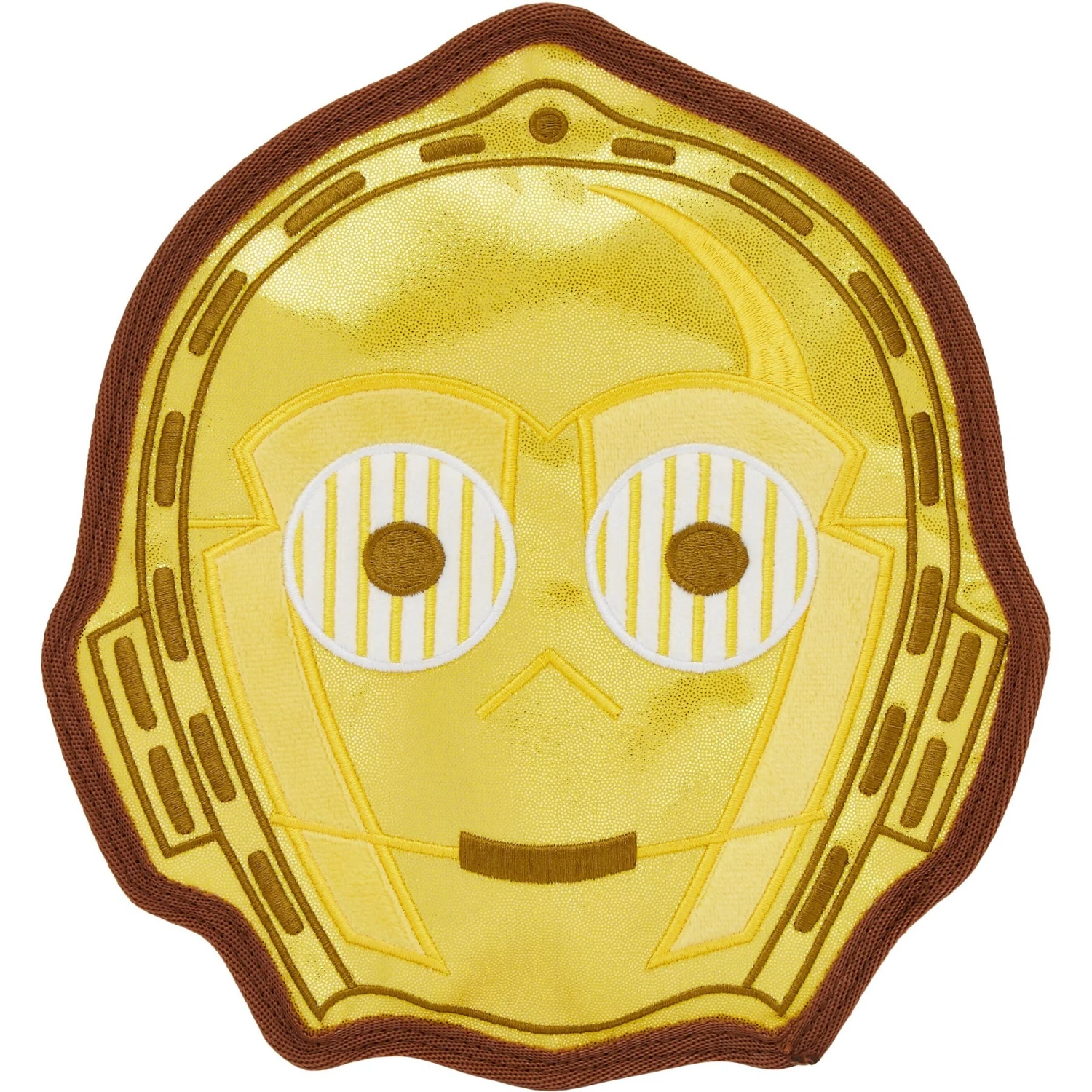 STAR WARS C-3PO Flat Plush Squeaky Dog Toy 3 STAR WARS C-3PO Flat Plush Squeaky Dog Toy