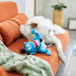 Disney Genie Plush With Rope Squeaky Dog Toy 7 Disney Genie Plush With Rope Squeaky Dog Toy -Blue Buffalo Shop 220697 PT2. AC SS1800 V1612366572
