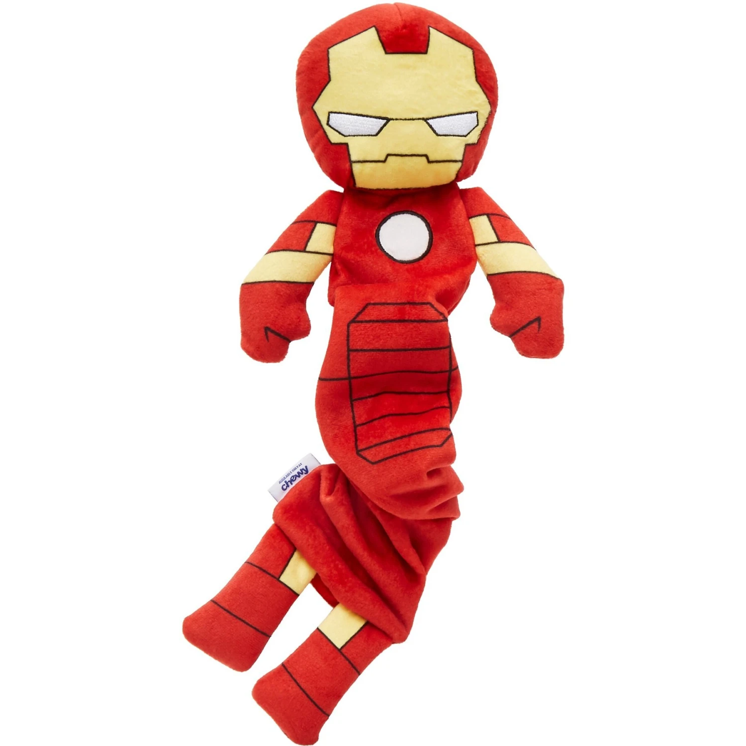 Marvel 's Ironman Bungee Plush Squeaky Dog Toy 3 Marvel 's Ironman Bungee Plush Squeaky Dog Toy