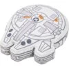 STAR WARS MILLENNIUM FALCON Ballistic Nylon Plush Squeaky Dog Toy -Blue Buffalo Shop 220791 MAIN. AC SS1800 V1610058749