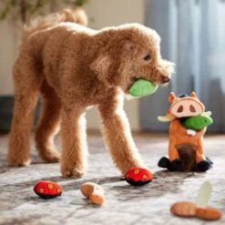 Disney Pumbaa Hide & Seek Puzzle Plush Squeaky Dog Toy 9 Disney Pumbaa Hide & Seek Puzzle Plush Squeaky Dog Toy -Blue Buffalo Shop 220862 PT3. AC SS1800 V1612366053