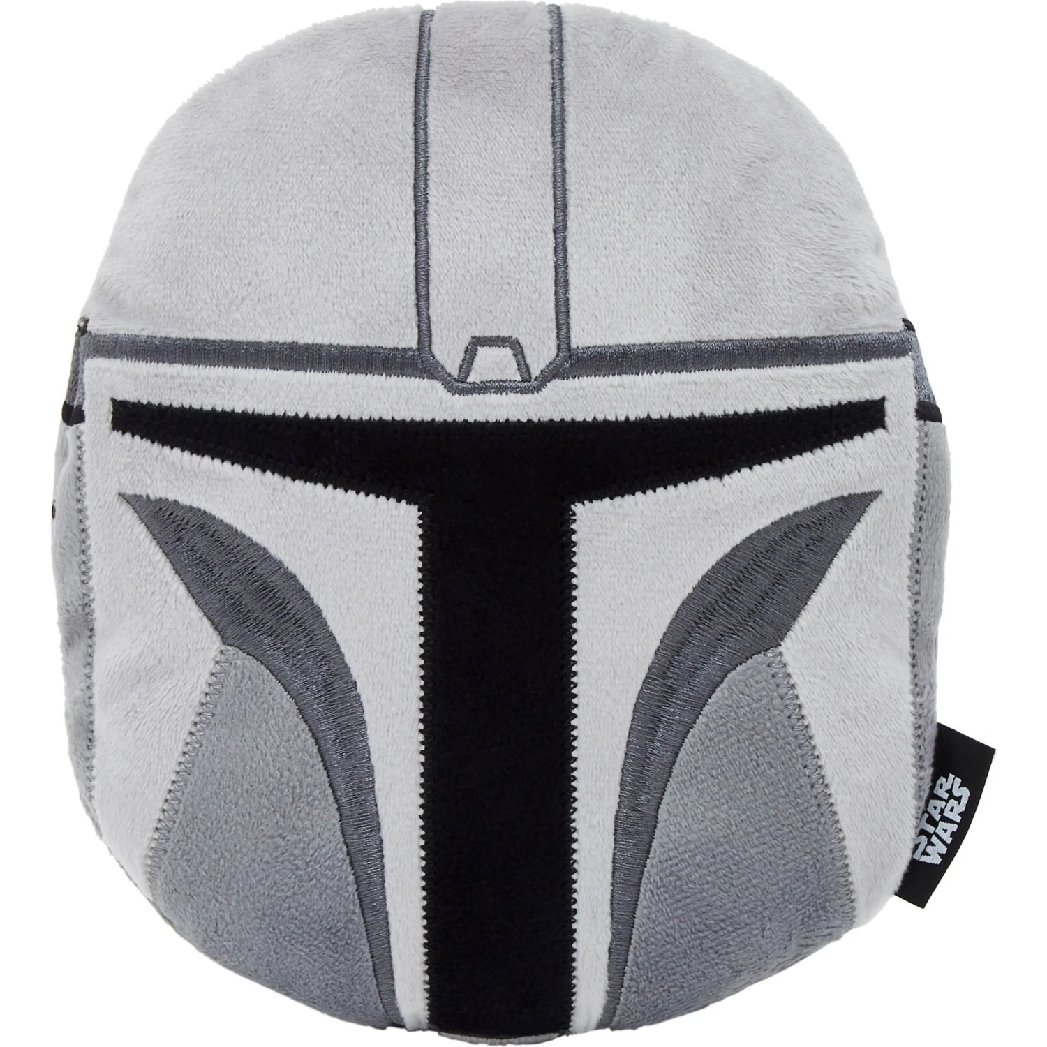 STAR WARS THE MANDALORIAN Round Plush Squeaky Dog Toy 3 STAR WARS THE MANDALORIAN Round Plush Squeaky Dog Toy