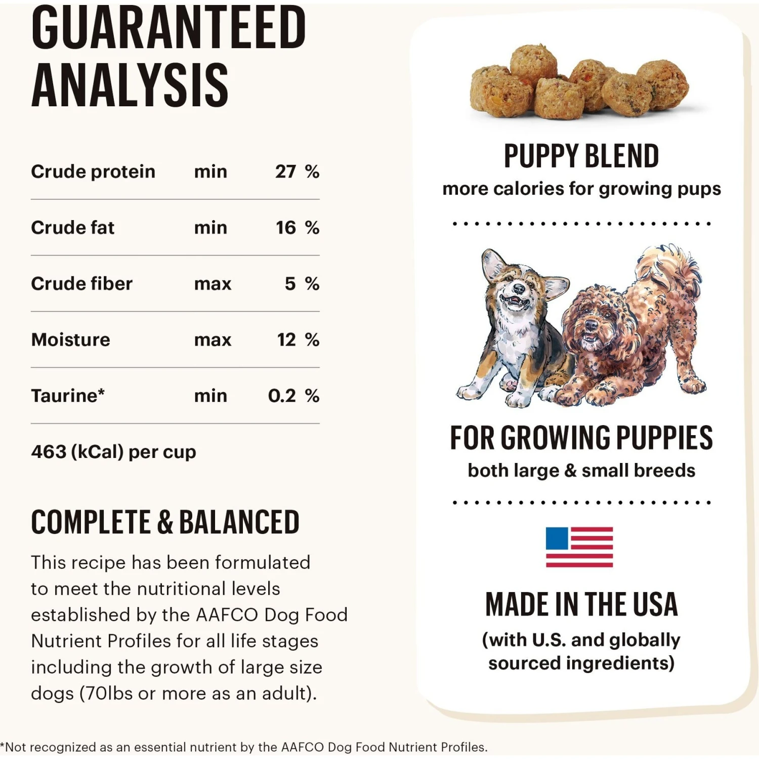 The Honest Kitchen Whole Food Clusters Chicken Recipe Puppy Blend Grain-Free Dehydrated Dog Food 7 The Honest Kitchen Whole Food Clusters Chicken Recipe Puppy Blend Grain-Free Dehydrated Dog Food - Image 5