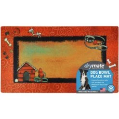Drymate Red Border Red Dog House Dog Bowl Place Mat 14 Drymate Red Border Red Dog House Dog Bowl Place Mat -Blue Buffalo Shop 222059 PT5. AC SS1800 V1657656279