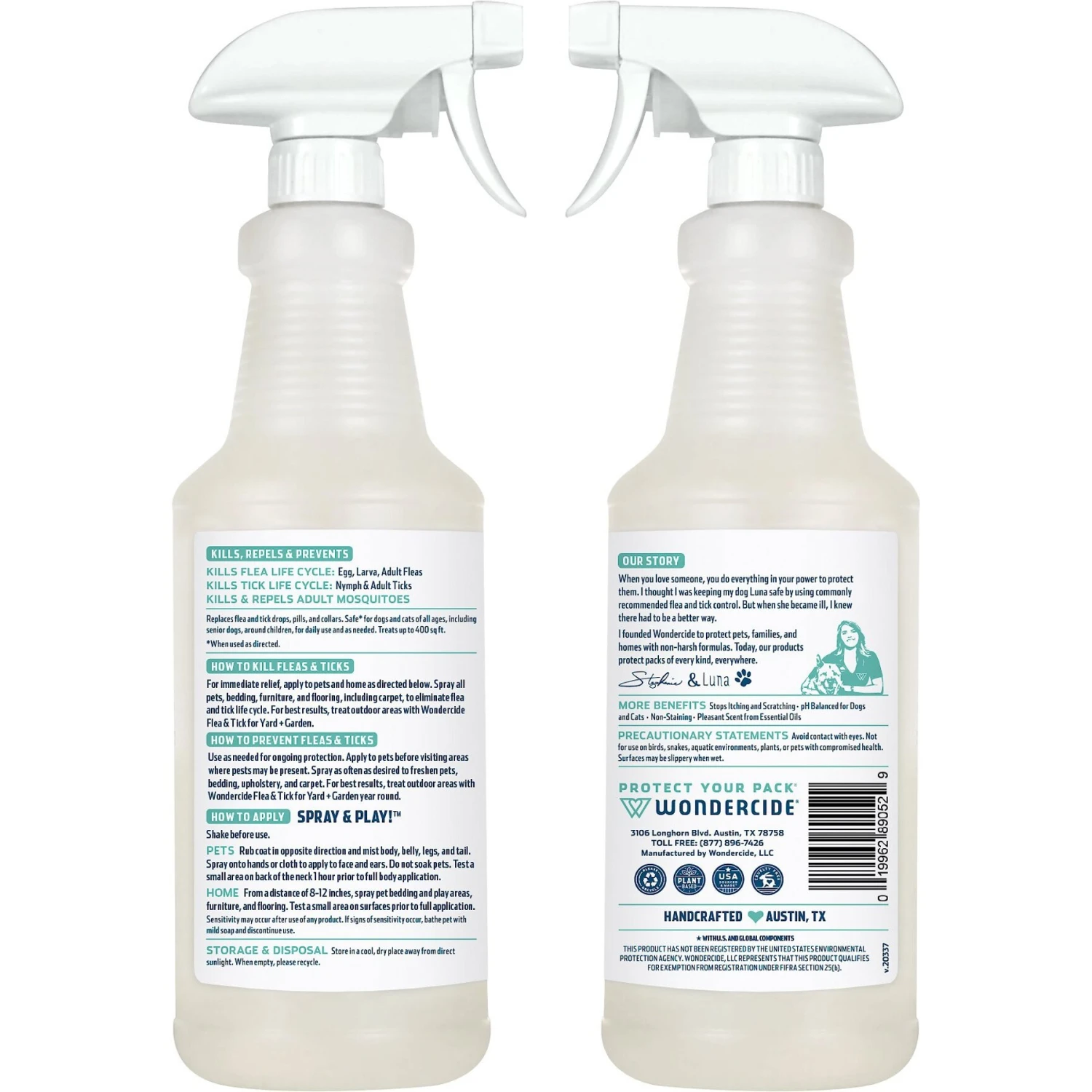 Wondercide Cedarwood Home & Pet Flea & Tick Spray 4 Wondercide Cedarwood Home & Pet Flea & Tick Spray - Image 2