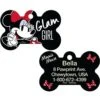 Quick-Tag Disney Minnie Mouse Personalized Dog & Cat ID Tag -Blue Buffalo Shop 230387 MAIN. AC SS1800 V1612539369