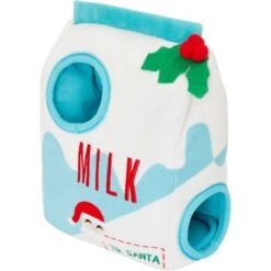 Frisco Holiday Milk & Gingerbread Cookies Hide & Seek Puzzle Plush Squeaky Dog Toy -Blue Buffalo Shop 233262 PT3. AC SS1800 V1600882557