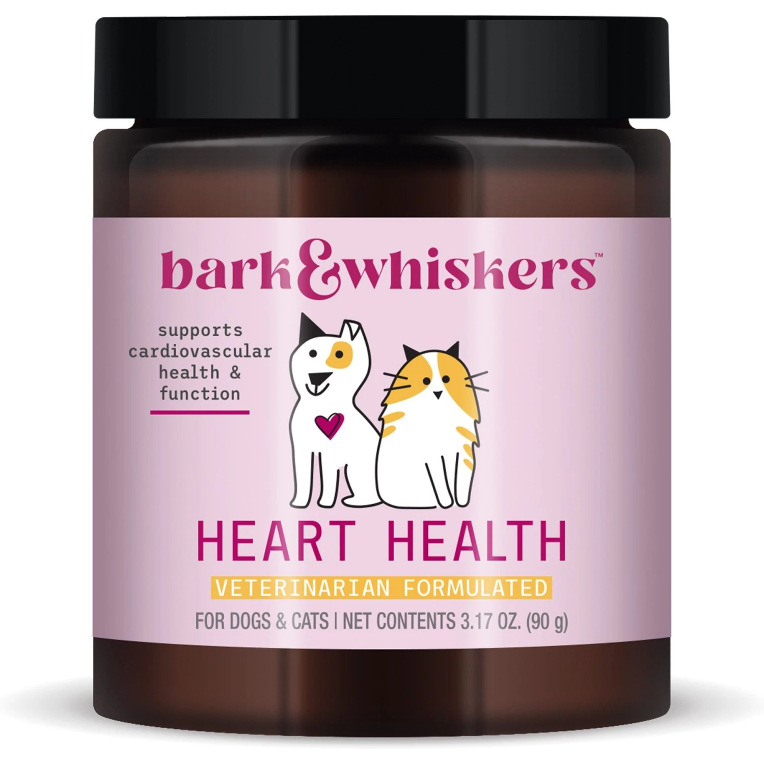 Bark And Whiskers Heart Health Dog & Cat Supplement, 3.17-oz Jar 3 Bark And Whiskers Heart Health Dog & Cat Supplement, 3.17-oz Jar