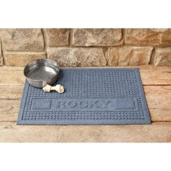 Bungalow Flooring Waterhog Squares Personalized Dog & Cat Placemat 5 Bungalow Flooring Waterhog Squares Personalized Dog & Cat Placemat -Blue Buffalo Shop 234998 PT1. AC SS1800 V1591038472