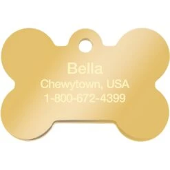 Quick-Tag Bone Epoxy Enameled Personalized Dog ID Tag -Blue Buffalo Shop 236840 PT2. AC SS1800 V1598379964