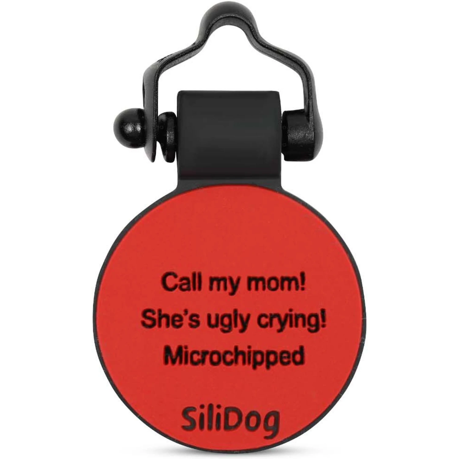 SiliDog The Silent Dog Tag Silicone Circle Personalized Dog & Cat ID Tag 4 SiliDog The Silent Dog Tag Silicone Circle Personalized Dog & Cat ID Tag - Image 2