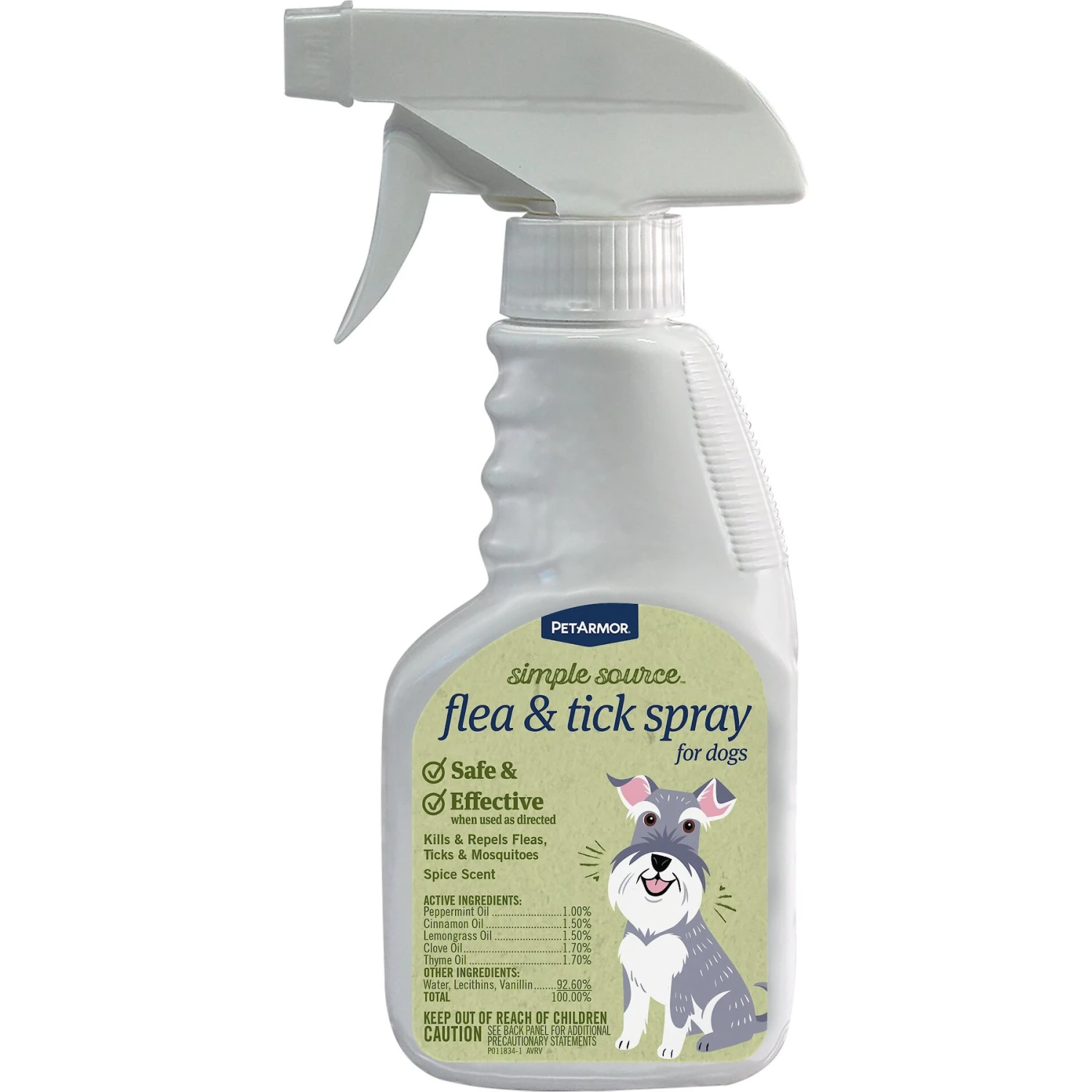 PetArmor Simple Source Flea & Tick Dog Spray Treatment 3 PetArmor Simple Source Flea & Tick Dog Spray Treatment