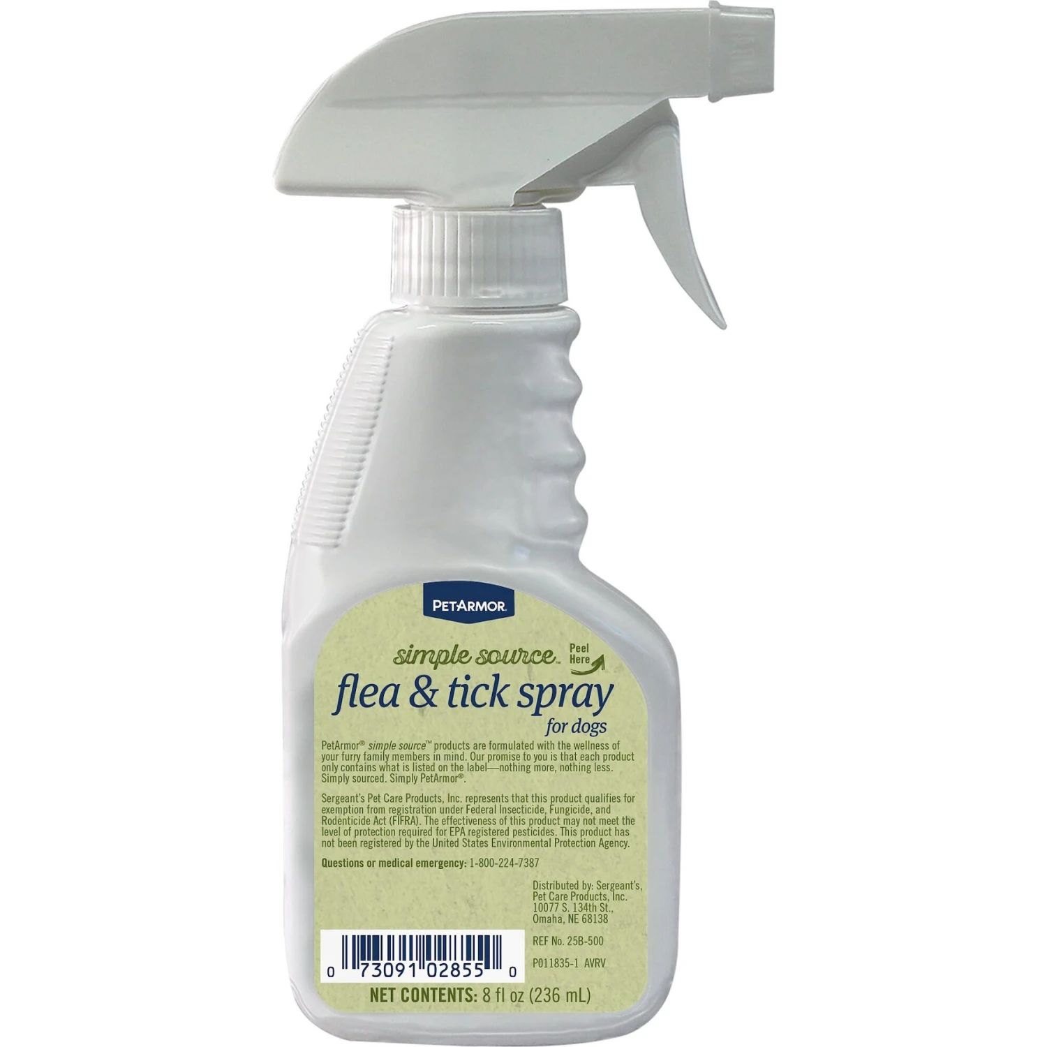 PetArmor Simple Source Flea & Tick Dog Spray Treatment 4 PetArmor Simple Source Flea & Tick Dog Spray Treatment - Image 2