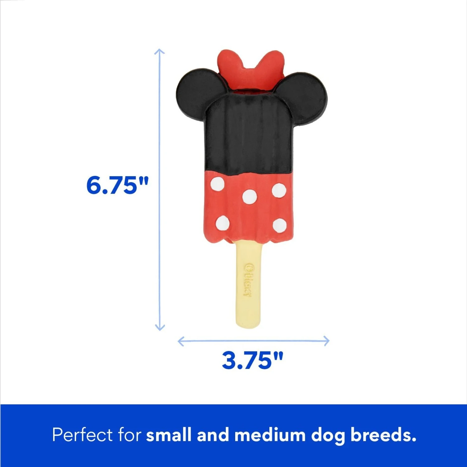 Disney Minnie Mouse Ice Pop Latex Squeaky Dog Toy 4 Disney Minnie Mouse Ice Pop Latex Squeaky Dog Toy - Image 2