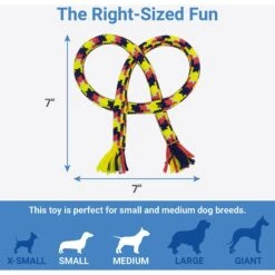 Frisco Pretzel Rope Dog Toy 6 Frisco Pretzel Rope Dog Toy -Blue Buffalo Shop 242141 PT1. AC SS1800 V1605629206
