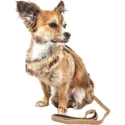 Pet Life Luxe Furracious 2-In-1 Mesh Reversible Dog Harness & Leash -Blue Buffalo Shop 244817 PT2. AC SS1800 V1596644753