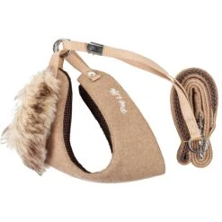 Pet Life Luxe Furracious 2-In-1 Mesh Reversible Dog Harness & Leash -Blue Buffalo Shop 244817 PT7. AC SS1800 V1596745261