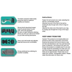 Jespet Bungee Reflective Standard Dog Leash 12 Jespet Bungee Reflective Standard Dog Leash -Blue Buffalo Shop 248115 PT3. AC SS1800 V1597888014