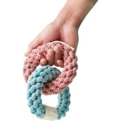 Bones & Chews Rope Rings With Bone Dog Toy, 1 Count 10 Bones & Chews Rope Rings With Bone Dog Toy, 1 Count -Blue Buffalo Shop 251817 PT3. AC SS1800 V1604962009
