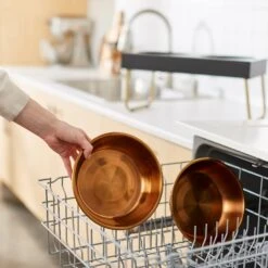 Frisco Copper Stainless Steel Elevated Foldable Double Dog & Cat Bowls -Blue Buffalo Shop 253060 PT7. AC SS1800 V1616595568