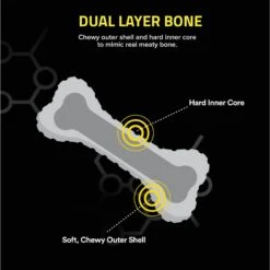 Playology Scented Dual Layer Bone Dog Toy -Blue Buffalo Shop 254284 PT1. AC SS1800 V1602196277