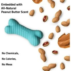 Playology Scented Dual Layer Bone Dog Toy -Blue Buffalo Shop 254284 PT2. AC SS1800 V1602198699