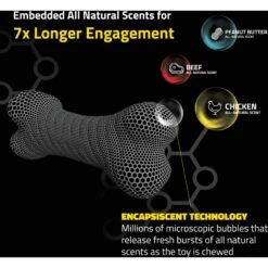 Playology Scented Dual Layer Bone Dog Toy -Blue Buffalo Shop 254284 PT3. AC SS1800 V1602195958