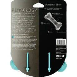 Playology Scented Dual Layer Bone Dog Toy -Blue Buffalo Shop 254284 PT6. AC SS1800 V1602195071