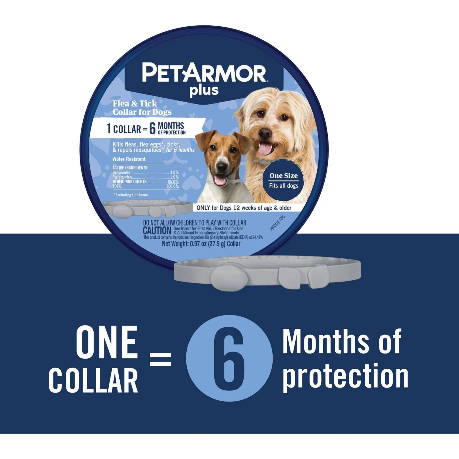 PetArmor Plus Flea & Tick Collar For Dogs 5 PetArmor Plus Flea & Tick Collar For Dogs - Image 3