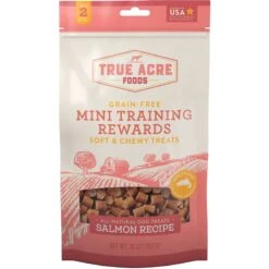 Frisco Fetch Squeaking Colorful Tennis Ball Dog Toy & True Acre Foods Salmon Recipe Mini-Training Rewards Grain-Free Soft & Chewy Dog Treats -Blue Buffalo Shop 255469 PT3. AC SS1800 V1602691292