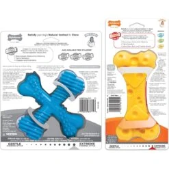 Nylabone Power Chew Tough Chew Toys For Dogs Bundle Beef & Cheese -Blue Buffalo Shop 256133 PT6. AC SS1800 V1688392239