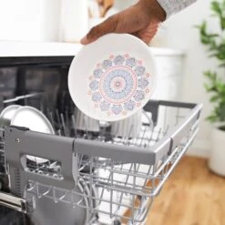 Frisco Bohemian Non-Skid Stainless Steel Dog & Cat Bowl -Blue Buffalo Shop 257195 PT6. AC SS1800 V1615939303