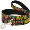 Buckle-Down Marvel Comics Polyester Standard Dog Leash -Blue Buffalo Shop 258074 MAIN. AC SS1800 V1627486895