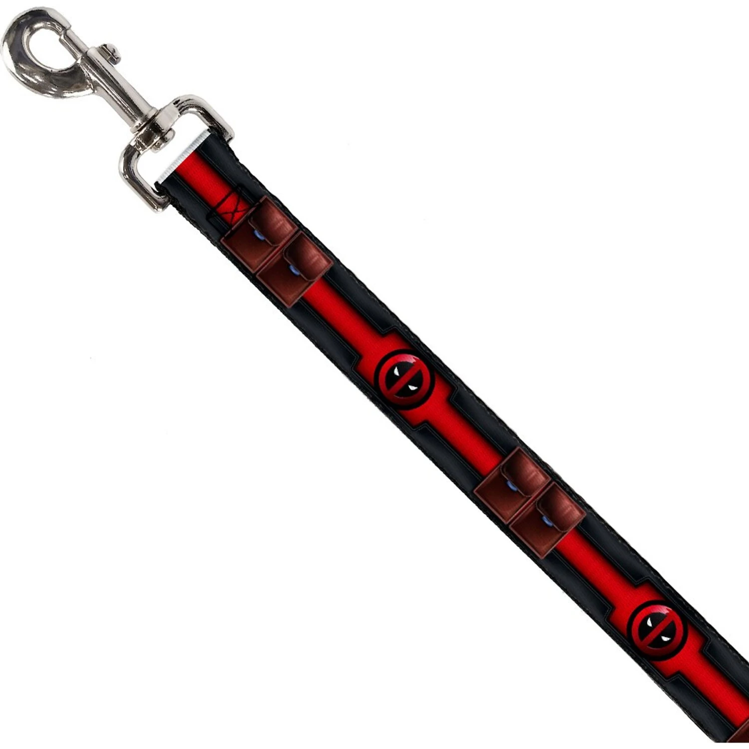 Buckle-Down Marvel Deadpool Polyester Standard Dog Leash 4 Buckle-Down Marvel Deadpool Polyester Standard Dog Leash - Image 2