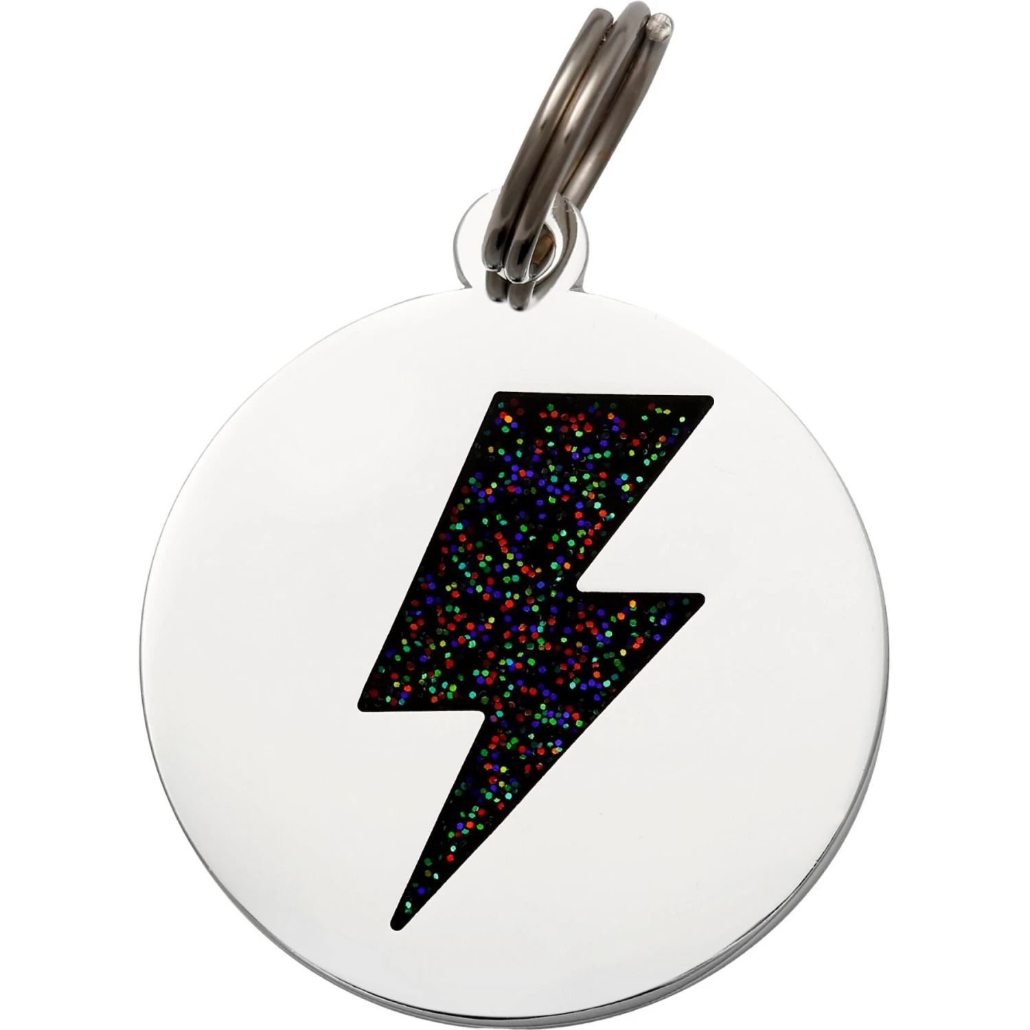 Two Tails Pet Company Lightning Bolt Personalized Dog & Cat ID Tag 3 Two Tails Pet Company Lightning Bolt Personalized Dog & Cat ID Tag