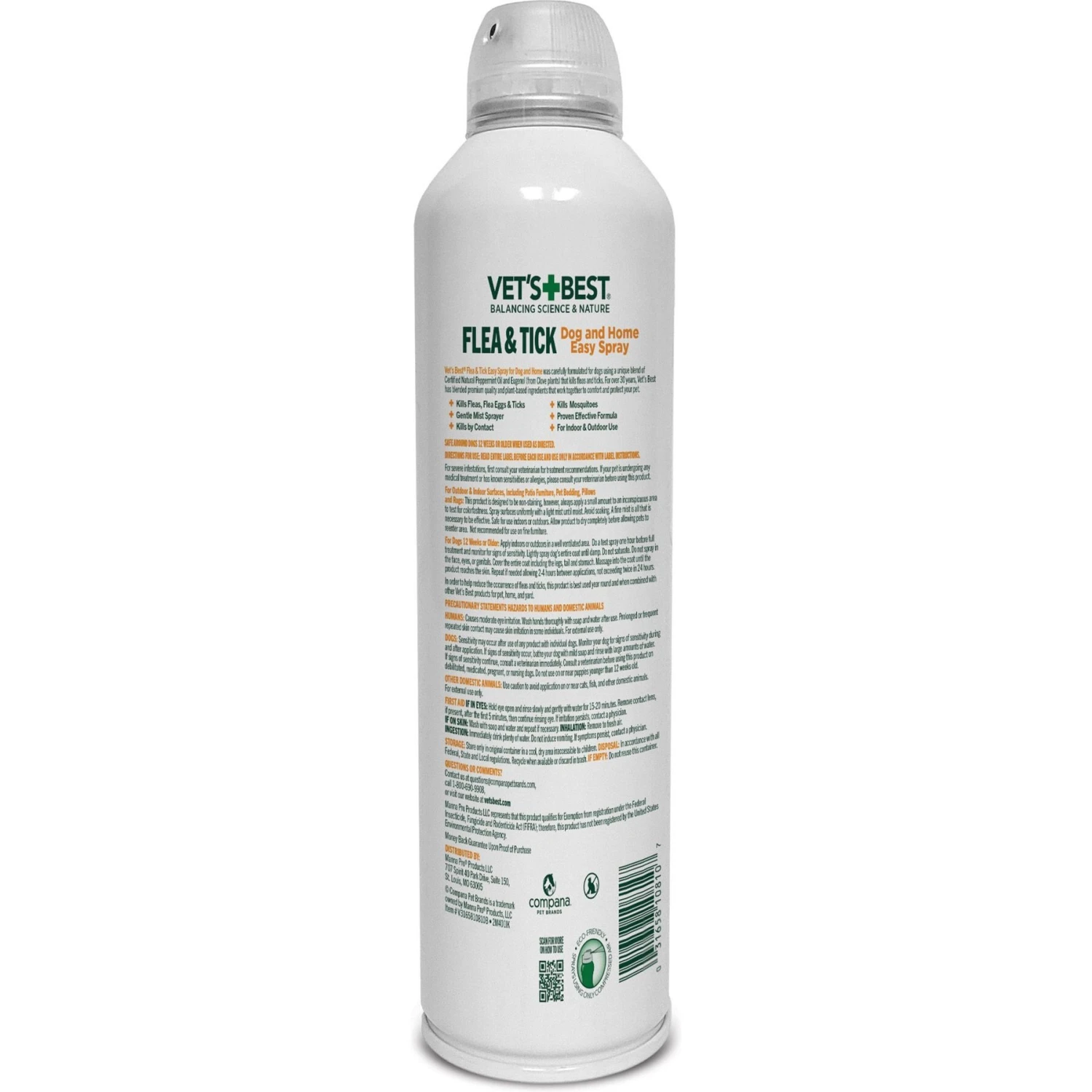 Vet's Best Easy Spray Flea & Tick Prevention Dog Spray, 14-oz Bottle 4 Vet's Best Easy Spray Flea & Tick Prevention Dog Spray, 14-oz Bottle - Image 2