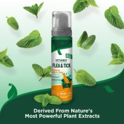 Vet's Best Flea & Tick Prevention Waterless Bath Dog Shampoo, 8-oz Bottle -Blue Buffalo Shop 258866 PT4. AC SS1800 V1604105586